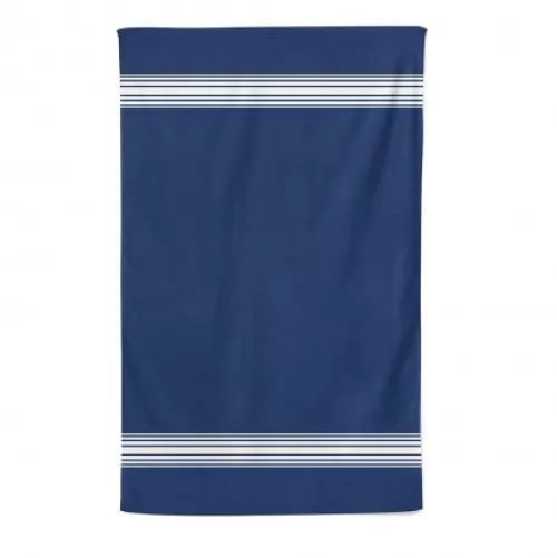 Jean-Vier Bath Towel^Bath Towel Blue