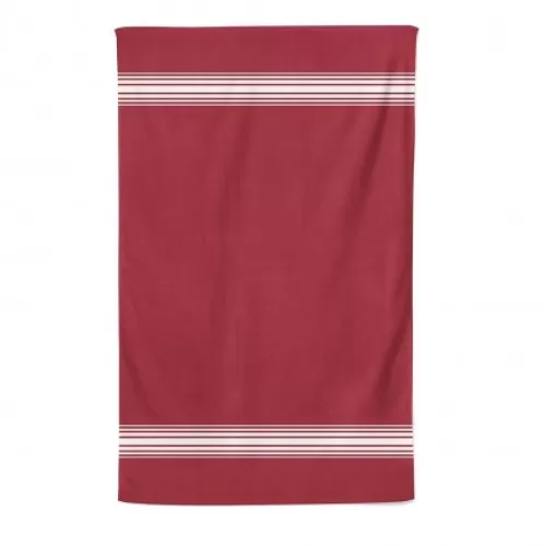 Jean-Vier Bath Towel^Bath Towel Red