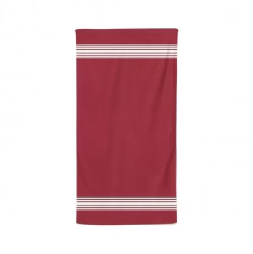 Jean-Vier Bathroom Towel^Bathroom Towel Red