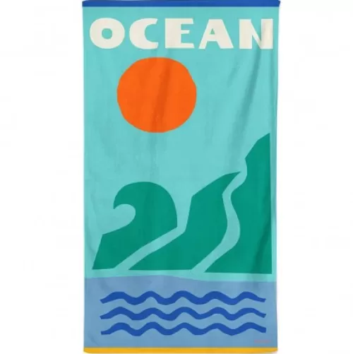 Jean-Vier Beach Towel^Beach Towel Blue