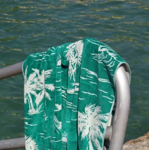 Jean-Vier Beach Towel^Beach Towel Green