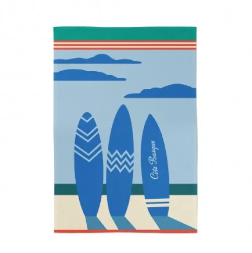 Jean-Vier Tea Towel^Kitchen Linen Blue