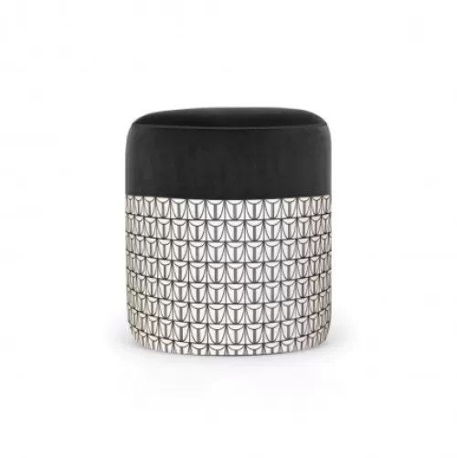 Jean-Vier Pouffe & Ottoman^Pouffe & Ottoman Black