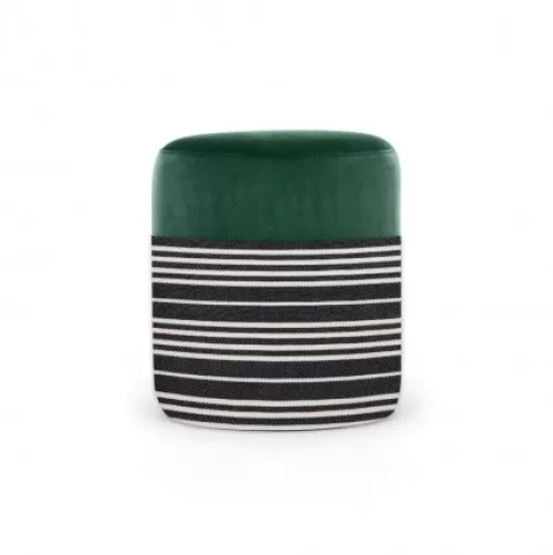 Jean-Vier Pouffe & Ottoman^Pouffe & Ottoman Green