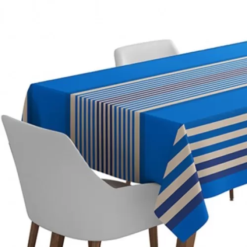 Jean-Vier Quality Tablecloth^Quality Tablecloth Blue