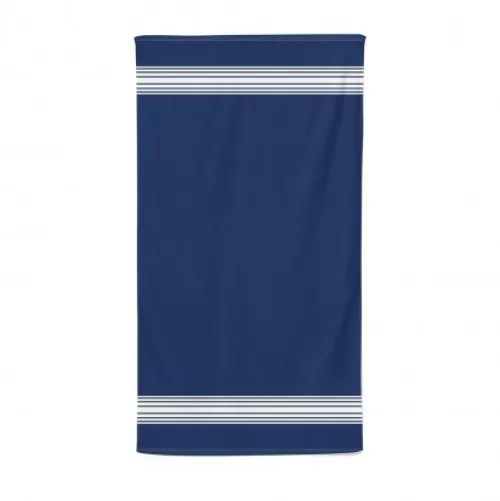 Jean-Vier Shower Towel^Shower Towel Blue