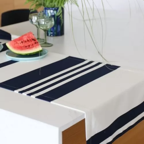 Jean-Vier Table Runner^Table Runner Blue