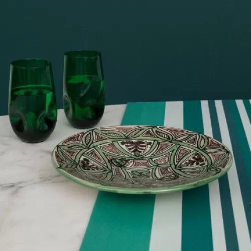 Jean-Vier Table Runner^Table Runner Green