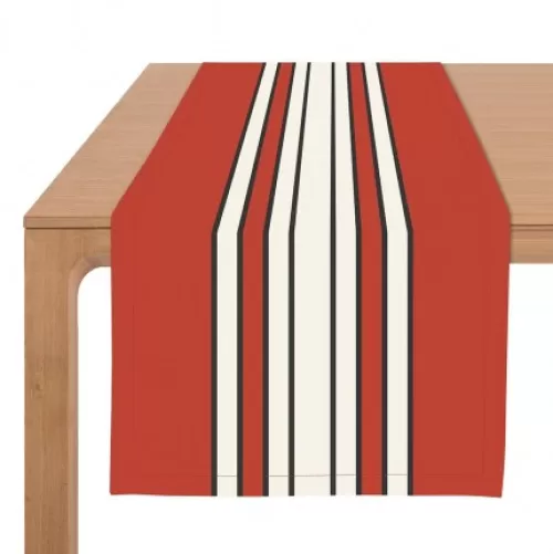 Jean-Vier Table Runner^Table Runner Red