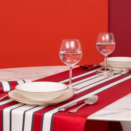 Jean-Vier Table Runner^Table Runner Red