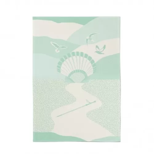 Jean-Vier Tea Towel^Tea Towel Green