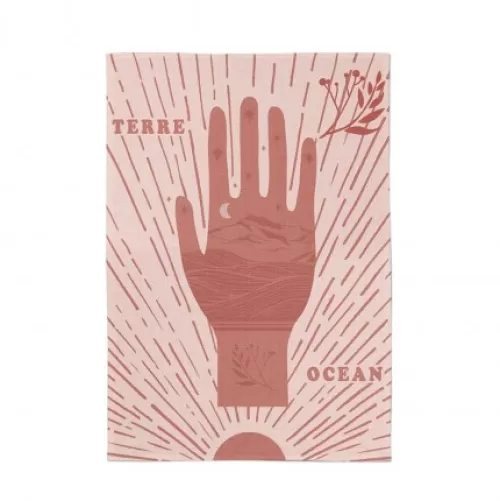 Jean-Vier Tea Towel^Tea Towel Red