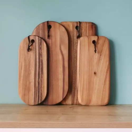 Jean-Vier Wooden Chopping Board^Wooden Chopping Board Brown